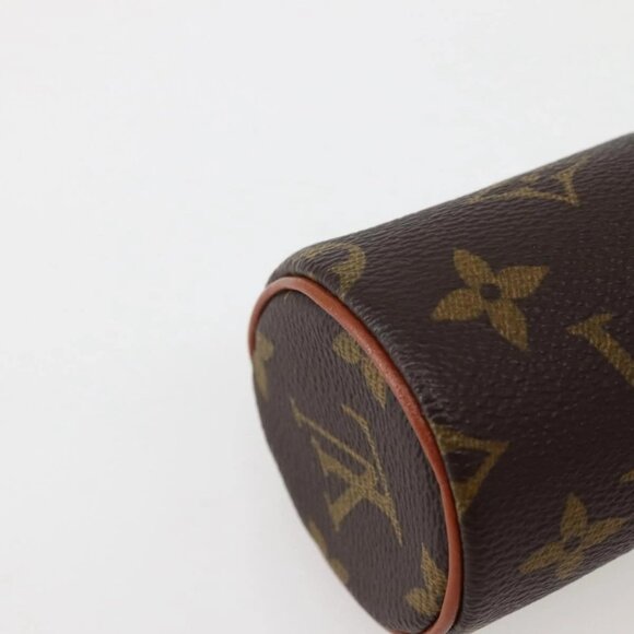 LOUIS VUITTON Monogram Papillon Pouch LV Auth - Picture 9 of 15